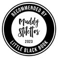 Recommended by Muddy Stilettos Little Black Book