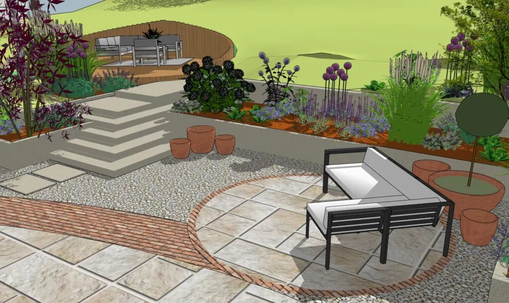 Mediterranean Garden Terrace