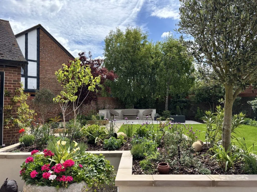 Garden in Chestfield, Kent
